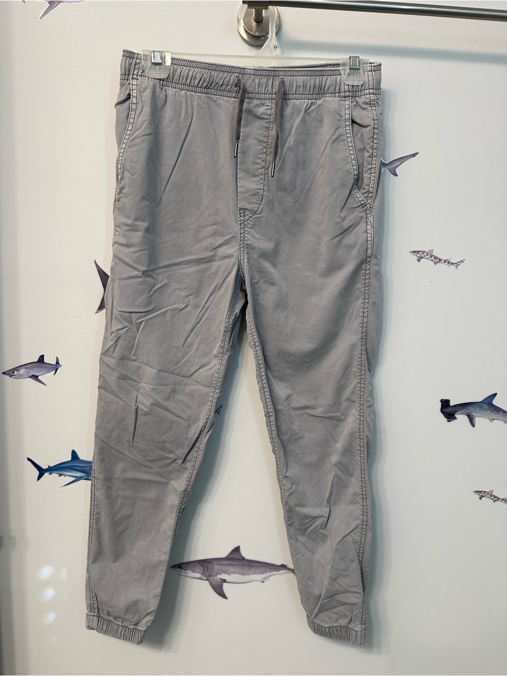 Men's American Eagle Jogger Pants - Gray, size XS.